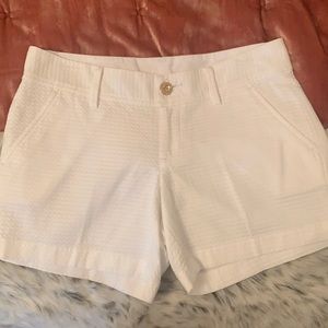 White Lilly Pulitzer shorts size 2